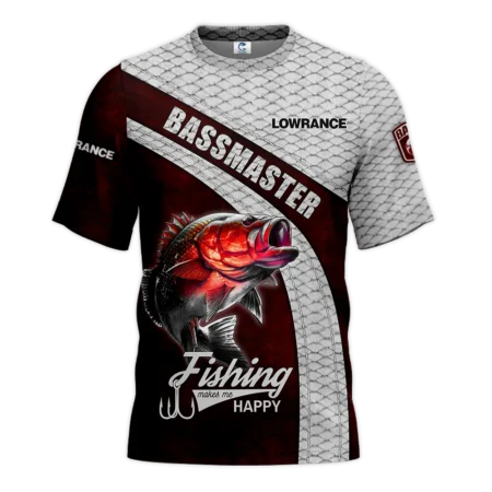 New Release T-Shirt Lowrance Bassmasters Tournament T-Shirt TTFS050301ZL