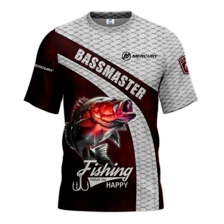 New Release T-Shirt Mercury Bassmasters Tournament T-Shirt TTFS050301ZM