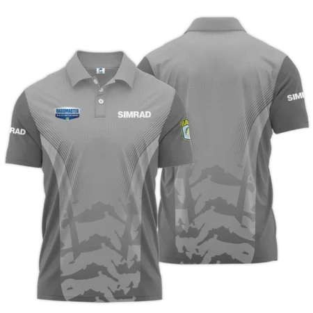 New Release Polo Shirt Simrad B.A.S.S. Nation Tournament Polo Shirt TTFS140301NSR