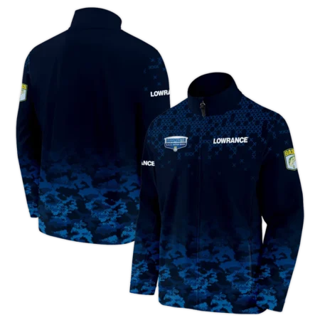 New Release Jacket Lowrance B.A.S.S. Nation Tournament Stand Collar Jacket TTFC042501NL