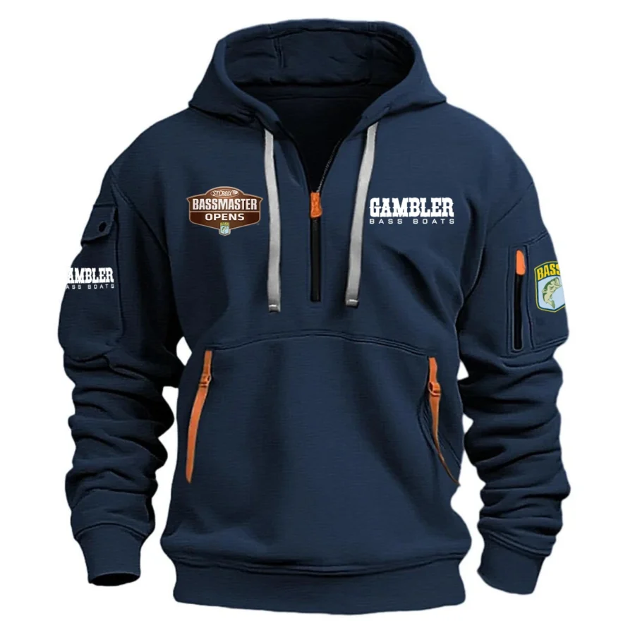 Gambler Bassmaster Opens Tournament Hoodie Half Zipper HCAH11501GBO ...