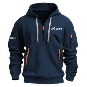iKon KingKat Tournament Hoodie Half Zipper HCAH11501IBKK