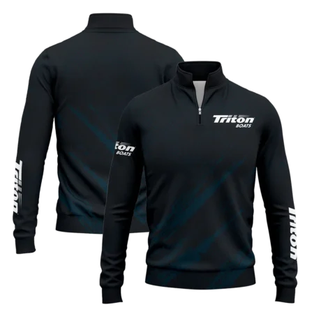 New Release Jacket Triton Exclusive Logo Quarter-Zip Jacket TTFS190201ZTB