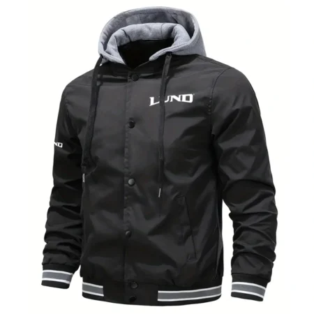 Lund Exclusive Logo Hooded Windbreaker Jacket HCPDBJ159LBZ