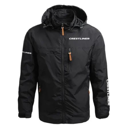 Charger Exclusive Logo Waterproof Outdoor Jacket Detachable Hood HCPDJH611CGZ