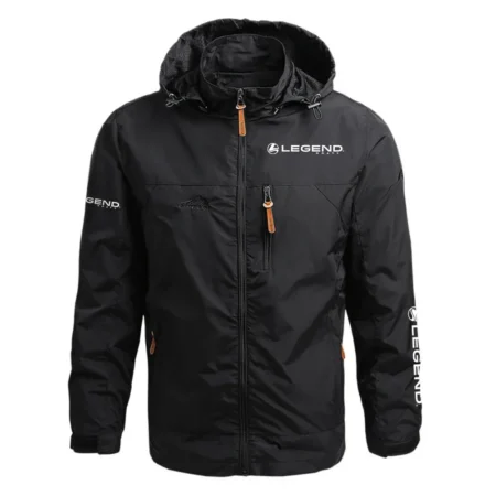 Legend Exclusive Logo Waterproof Outdoor Jacket Detachable Hood HCPDJH611LEZ