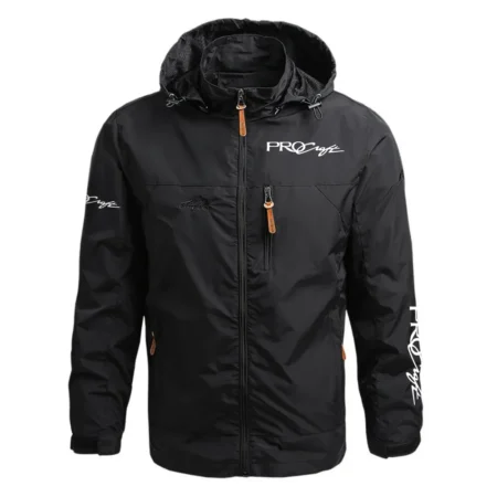 Procraft Exclusive Logo Waterproof Outdoor Jacket Detachable Hood HCPDJH611PCZ