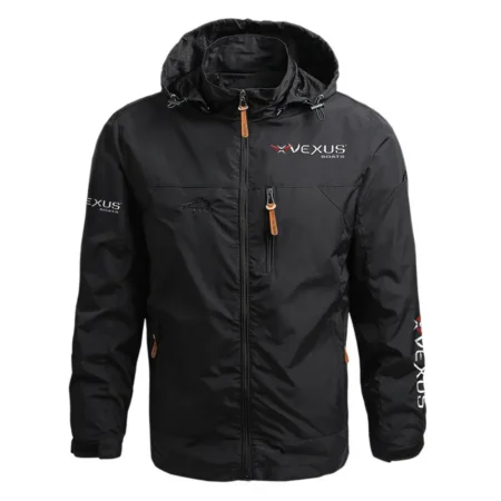 Vexus Exclusive Logo Waterproof Outdoor Jacket Detachable Hood HCPDJH611VBZ