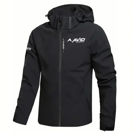 Mako Exclusive Logo Waterproof Windbreaker Jacket Detachable Hood HCPDMJ525AMAZ