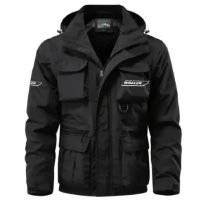 Grady-White Exclusive Logo Waterproof Multi Pocket Jacket Detachable Hood and Sleeves HCPDMPJ529GWZ