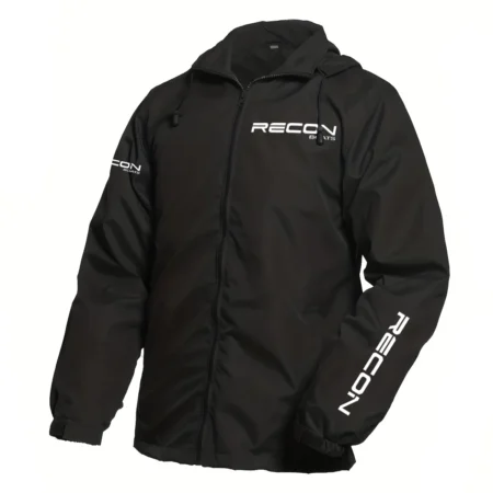 Recon Exclusive Logo Rain Jacket Detachable Hood HCPDRJ622RCZ