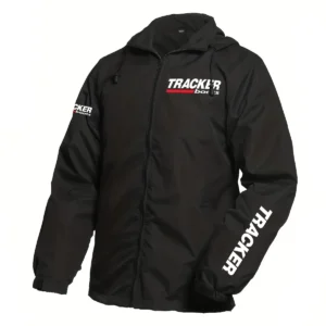 Triton Exclusive Logo Rain Jacket Detachable Hood HCPDRJ622TBZ