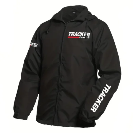 Tracker Exclusive Logo Rain Jacket Detachable Hood HCPDRJ622TRZ