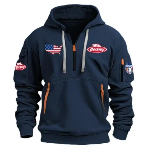 Berkley Major League Fishing Hoodie Half Zipper HCAH11501BKML