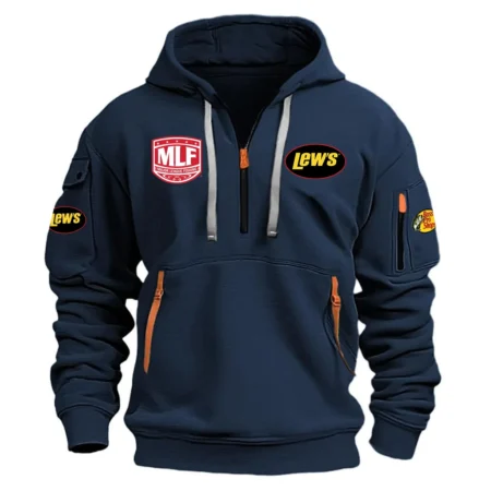 Lew's Major League Fishing Hoodie Half Zipper HCAH11501LSML