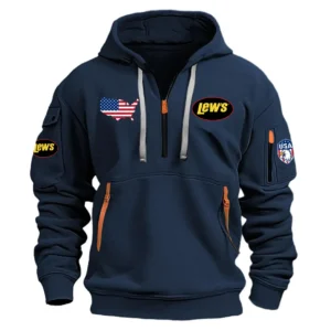 Lew's Major League Fishing Hoodie Half Zipper HCAH11501LSML