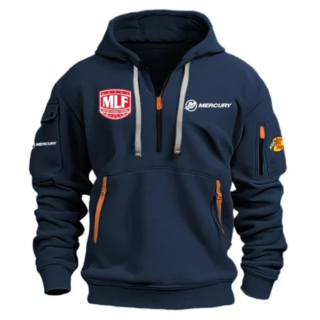 Mercury Major League Fishing Hoodie Half Zipper HCAH11501MML