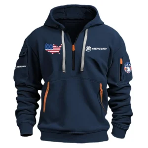 Mercury Bassmaster Hoodie Half Zipper HCAH11501MW