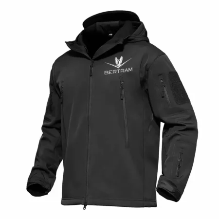 Bertram Yacht Exclusive Logo Tactical Jacket Waterproof Breathable Scratch-Resistance HCPDCA610BHZ