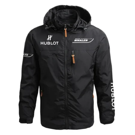 Boston Whaler Hublot Exclusive Logo Waterproof Outdoor Jacket Detachable Hood HCPDJH611BWHB