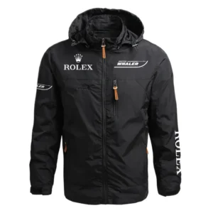 Boston Whaler Hublot Exclusive Logo Waterproof Outdoor Jacket Detachable Hood HCPDJH611BWHB