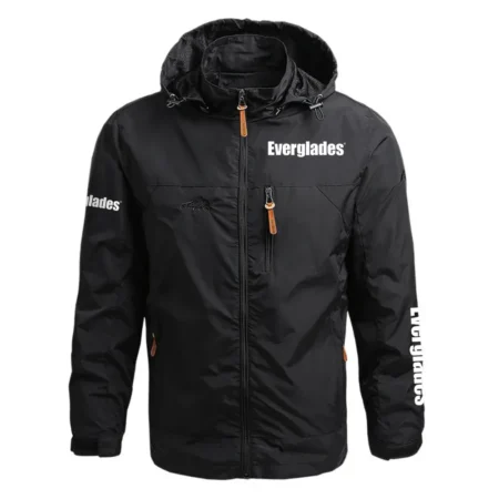 Everglades Exclusive Logo Waterproof Outdoor Jacket Detachable Hood HCPDJH611EVZ