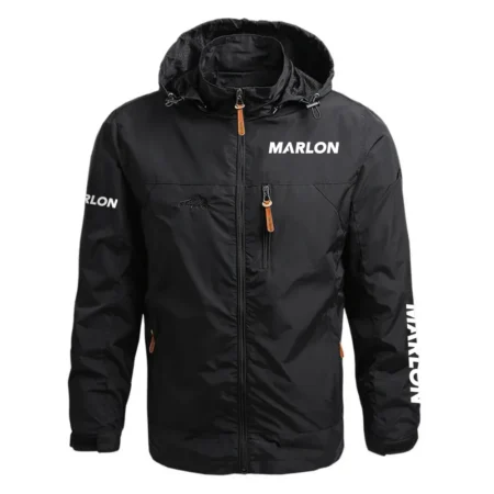 Marlon Exclusive Logo Waterproof Outdoor Jacket Detachable Hood HCPDJH611MRZ