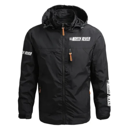 North River Exclusive Logo Waterproof Outdoor Jacket Detachable Hood HCPDJH611NRZ