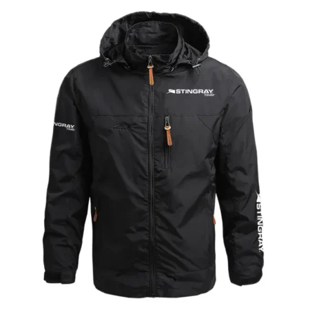 Stingray Exclusive Logo Waterproof Outdoor Jacket Detachable Hood HCPDJH611S8Z