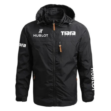 Tiara Yachts Hublot Exclusive Logo Waterproof Outdoor Jacket Detachable Hood HCPDJH611TYHB