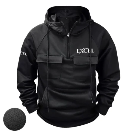 Excel Exclusive Logo Tactical Quarter Zip Hoodie HCPDTQH8EXZ