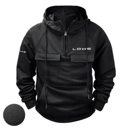 Lowe Exclusive Logo Tactical Quarter Zip Hoodie HCPDTQH8LWZ