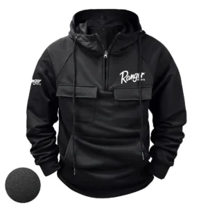 Ranger Rolex Exclusive Logo Hoodie Half Zipper HCAH11501RBRL