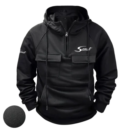 Scout Exclusive Logo Tactical Quarter Zip Hoodie HCPDTQH8SSZ