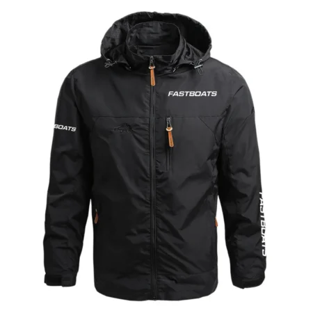 Fastboats Exclusive Logo Waterproof Outdoor Jacket Detachable Hood HCPDJH611FSZ