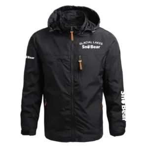 Sanger Exclusive Logo Waterproof Outdoor Jacket Detachable Hood HCPDJH611SGBZ